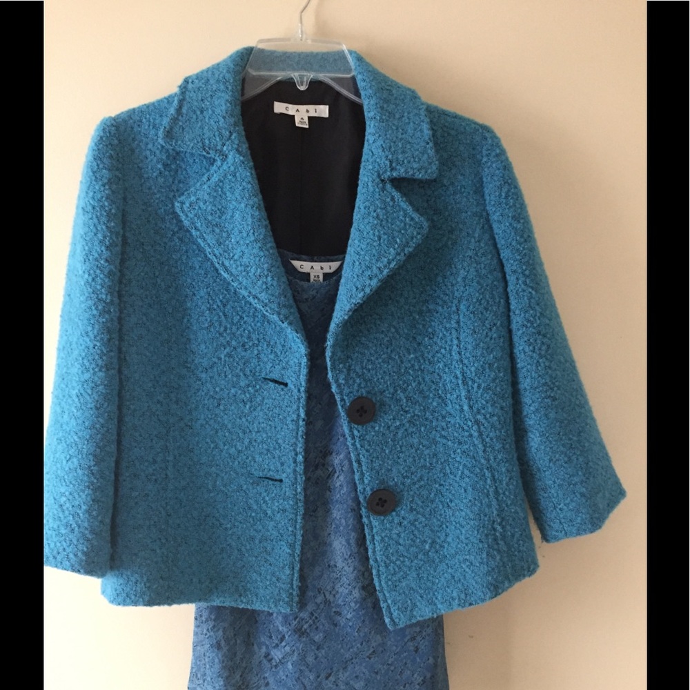 CAbi Wool blazer and cami